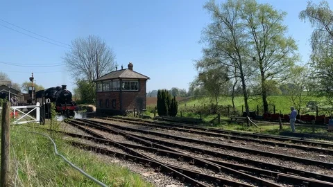 Steam train Stock Footage 107395991