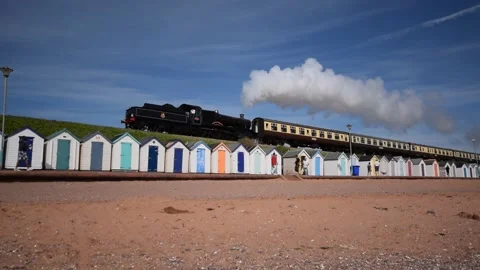 Steam train Stock Footage 135083806
