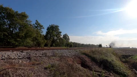 Steam train Video stock 162925978