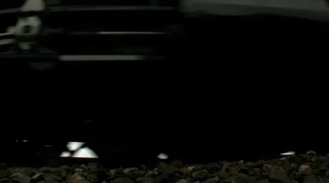 Steam train passing Stock Footage 488245