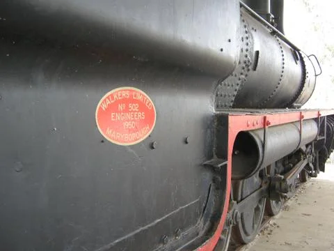 Steam Train Foto stock