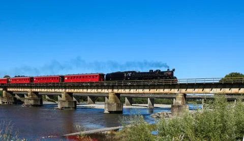 Steam train Foto stock