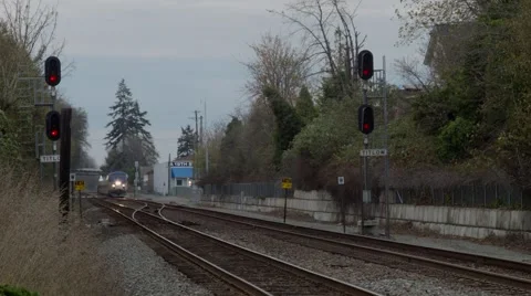 Steam Train rides train Vídeos de archivo 43801979