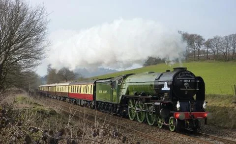 Steam Train Tornado Stock Photos