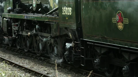 Steam Train Wheels 스톡 동영상 35942904