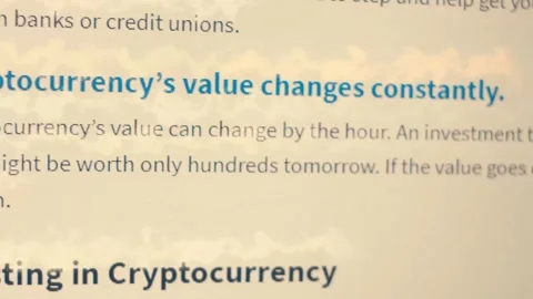 Steam transformation effect of Cryptocurrency scams. Getting informed about Stock Footage 240174074