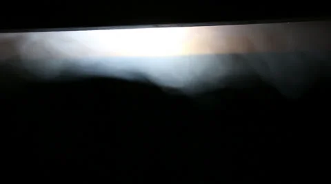 Steam vapor being caught under a wood surface Stock Footage 38754439