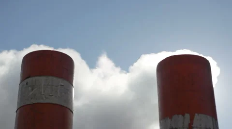 Steam vent Video stock 1084720