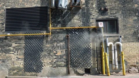 Steam vent Stock Footage 119202940