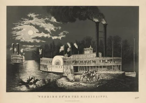 Steamboat Foto stock