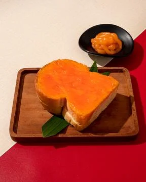 Steamed bread is a type of bread, usually made from wheat, which is made by.. Stock Photos