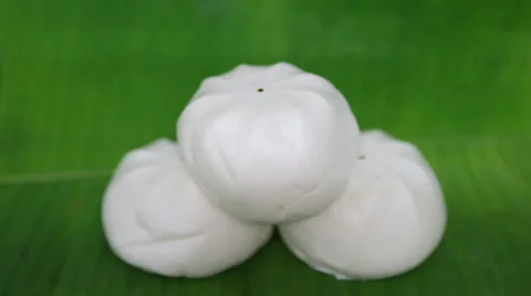 Steamed Bun Video stock 32149050