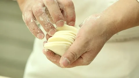 Steamed buns and dumplings rolling noodles (2) Stock Footage 202153820