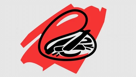 Steamed buns graphic animation. Alpha channel Stock Footage 298250665