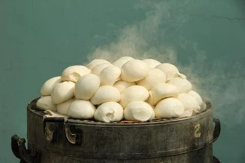 Steamed Buns Stock Photos