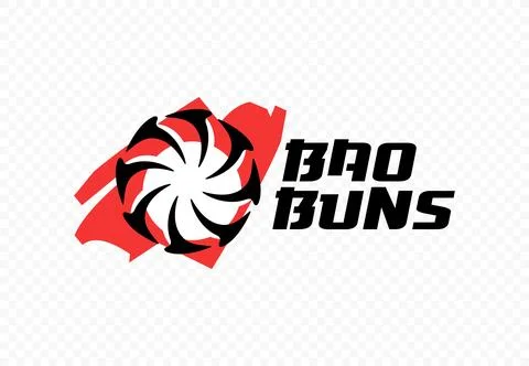 Steamed buns vector logo design Stock Illustration