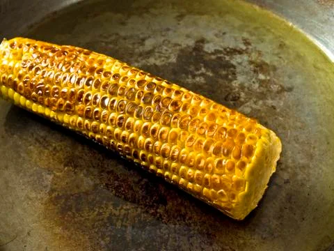 Steamed corn Stock Photos