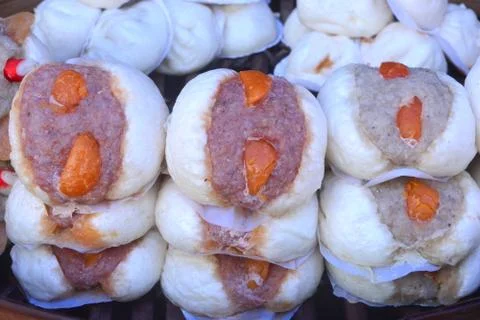 Steamed dumpling Stock Photos