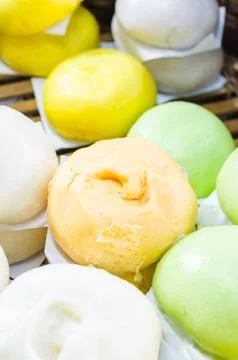 Steamed dumplings Stock Photos