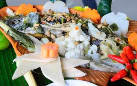 Steamed fish Stock Photos