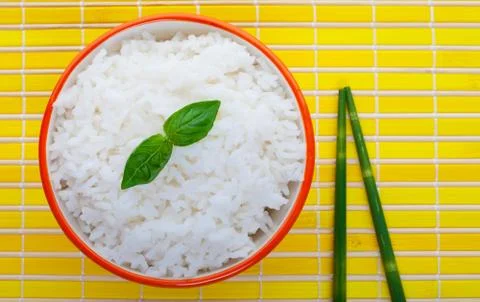 Steamed rice Stock Photos