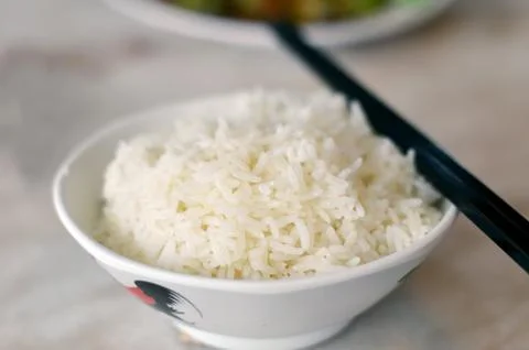 Steamed rice Stock Photos