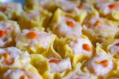 Steamed Shrimp Dumpling Stock Photos