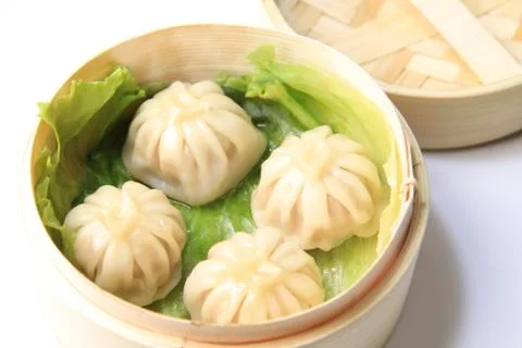 Steamed Soup Dumpling Stock Photos