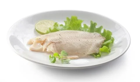 Steamed tilapia Stock-Fotos