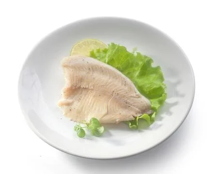 Steamed tilapia Stock Photos