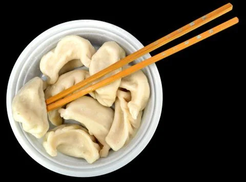 Steamed vegetable dumplings Stock Photos