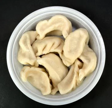 Steamed vegetable dumplings Stock Photos