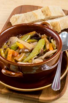Steamed vegetables. Stock Photos