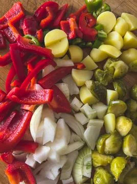 Steamed veggies close up Stock Photos