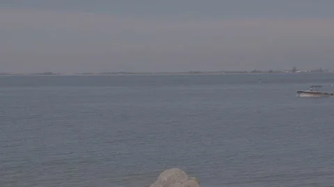 Steamer in the sea Stock Footage 154517793