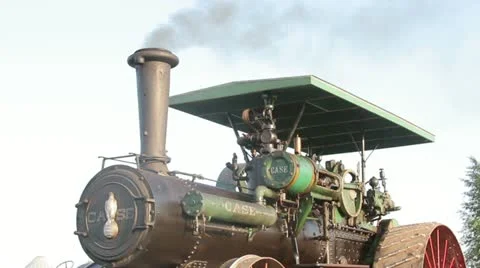 Steamer Smoke Stack Video stock 12533102