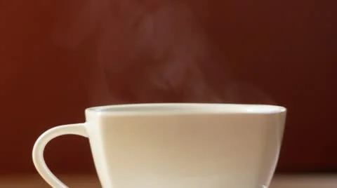 Steaming Coffee Cup Video stock 10890409