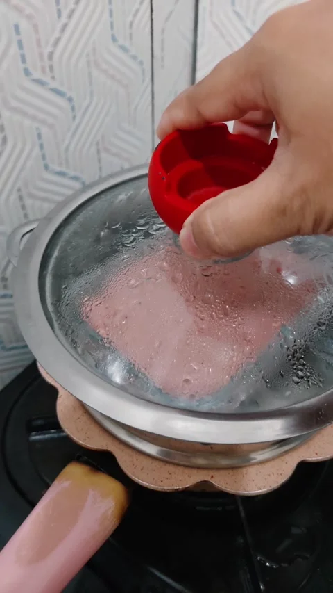 Steaming Meatloaf in a Kitchen Setting for a Delicious Meal Stock Footage 304108921