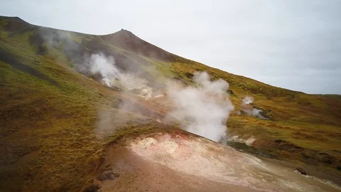 Steaming mountain Video stock 85626046