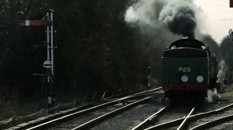 Steaming past camera 스톡 동영상 35966857