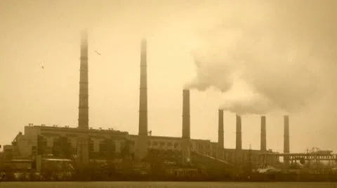 Steaming pipes Video stock 11268161