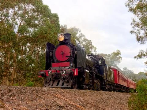 Steaming red Foto stock