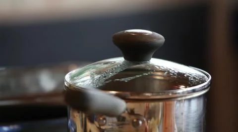 Steaming rice. Stock Footage 45493811