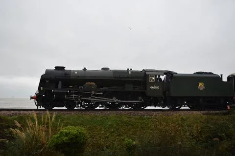 Steaming toward Paignton Stock Photos