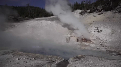 Steaming Water120fps Stock Footage 64640672