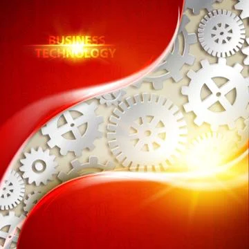 The Steampunk background. Stock-Illustration