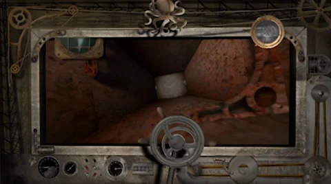 Steampunk Cockpit After Effects素材