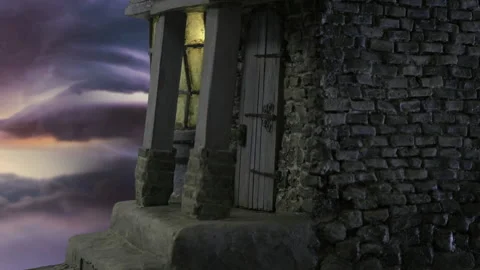 Steampunk Dream Sequence Haunted House Interior Stock Footage 134585353
