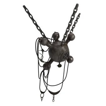 Steampunk equipment 3d rendering illustration 스톡 일러스트
