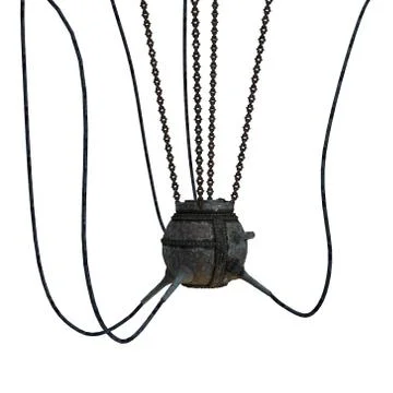 Steampunk equipment 3d rendering illustration Illustrazione stock
